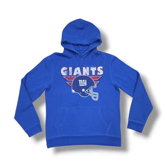 Junk Food Clothing Other - NFL New York Giants Front & Back Graphic Blue Junk Food Pullover Hoodie Men's L